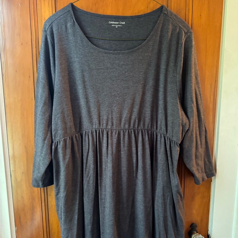 Gray dress